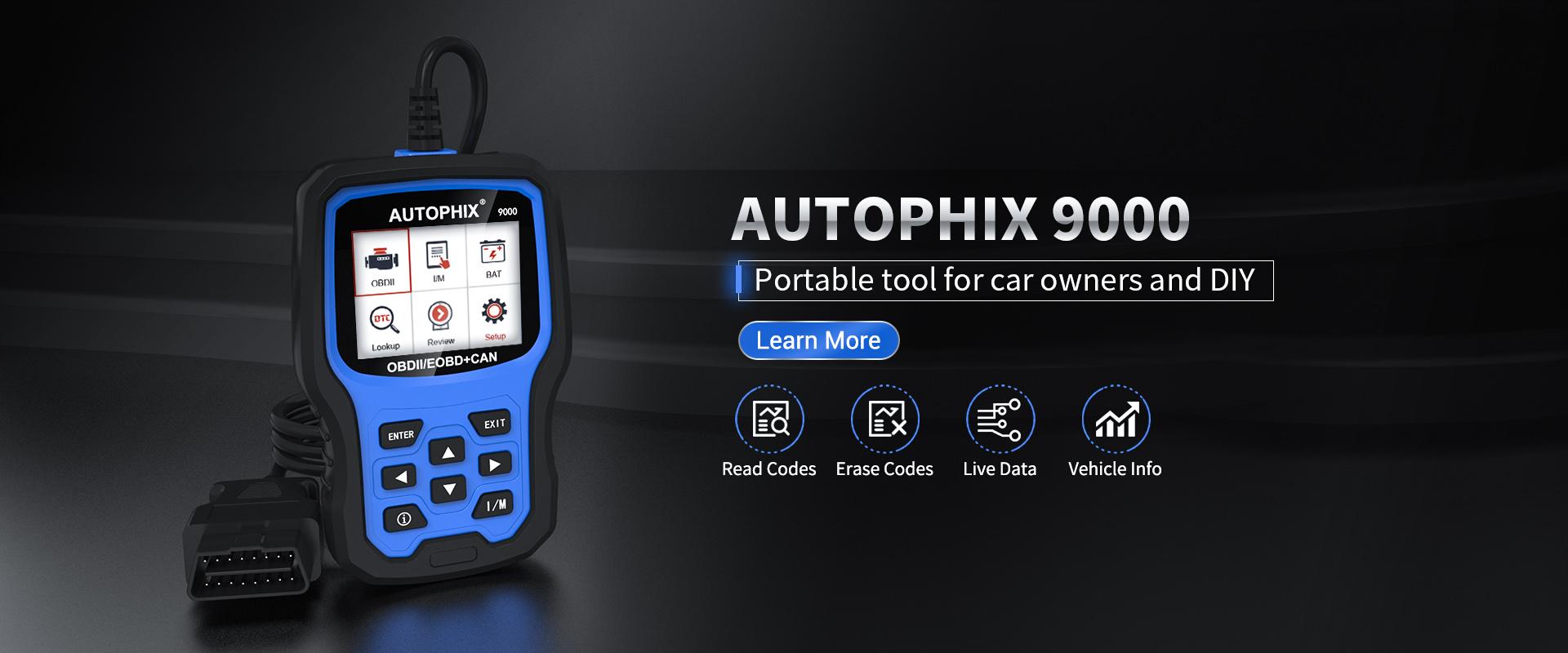 AUTOPHIX 9000- Universal scanner